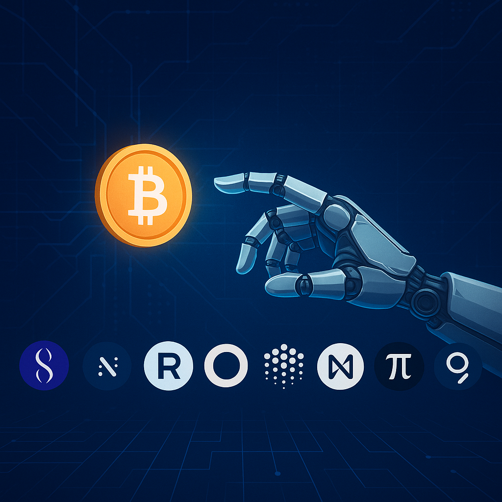 AI and robotics focused cryptocurrencies